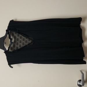Womens Black Blouse